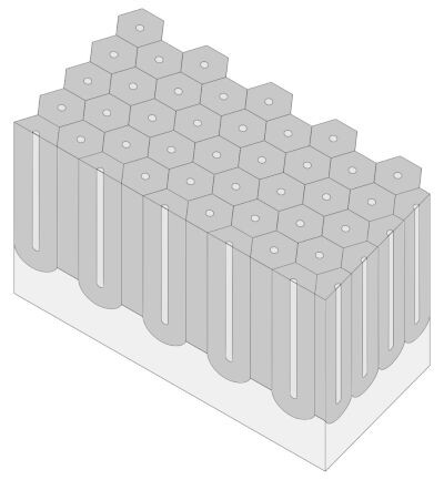 aluminium  oxide layer structure